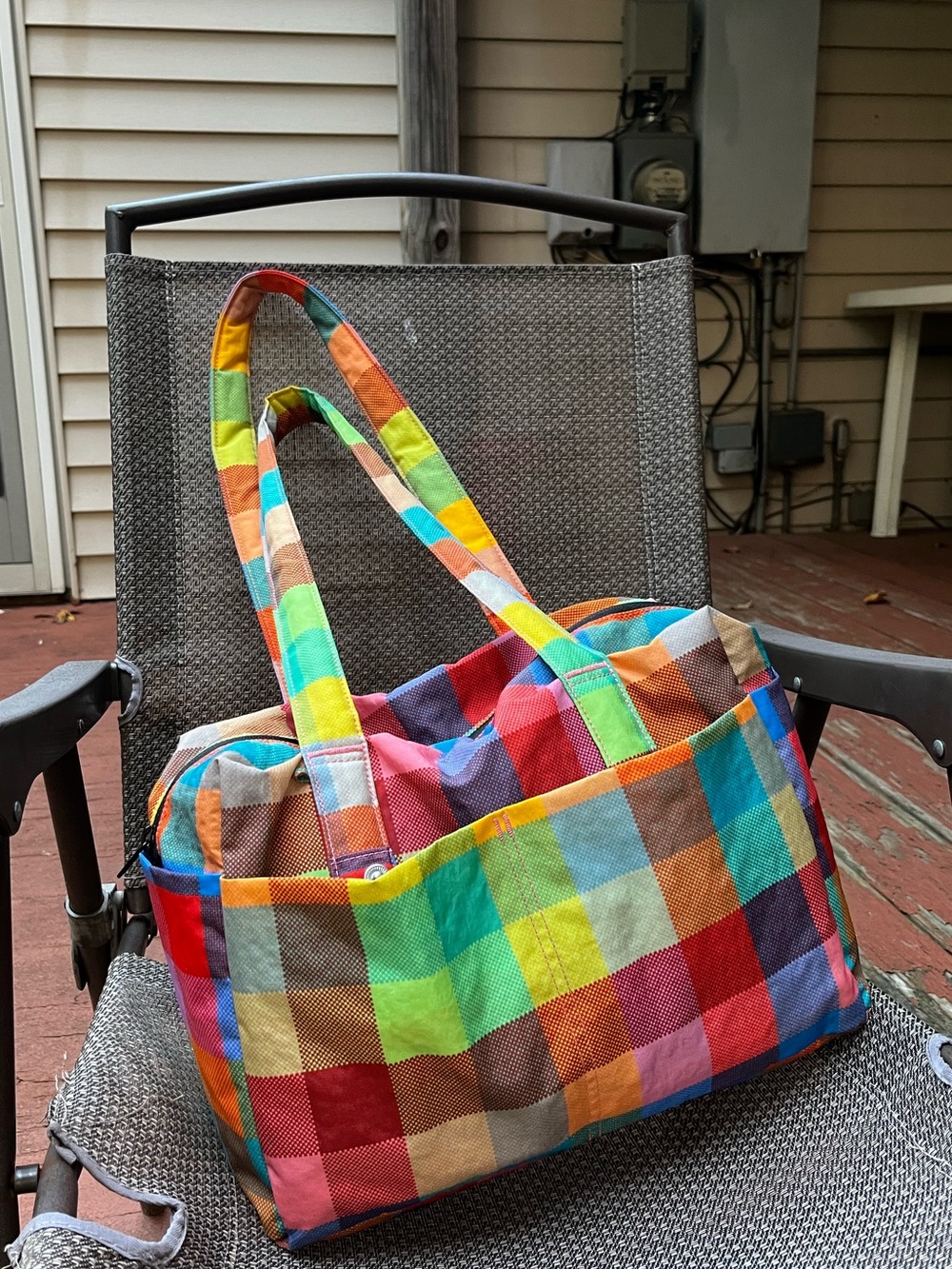 Baggu Madras Everyday Cloud Bag